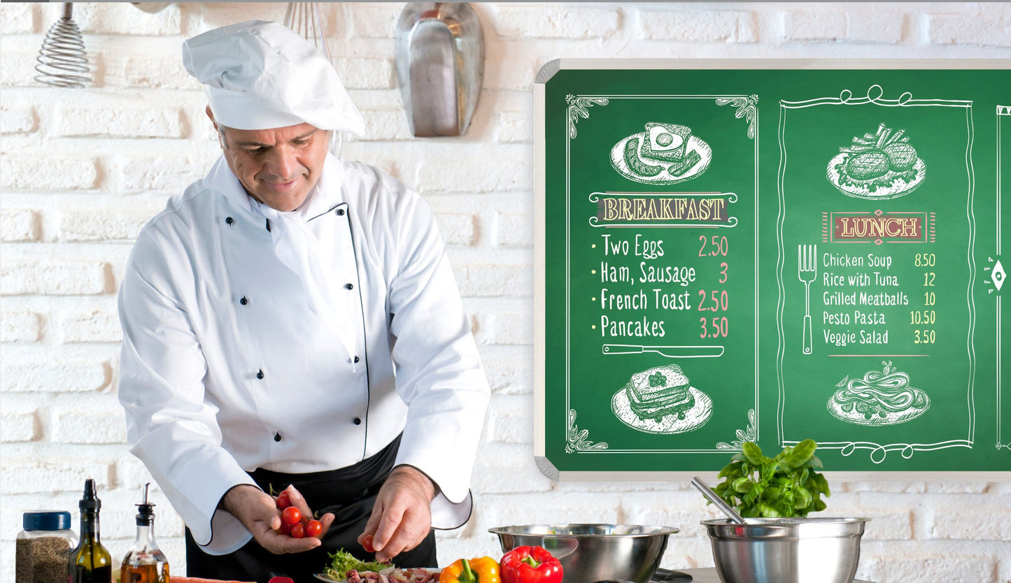 Chalk Board Non Magnetic 1000 x 1000mm