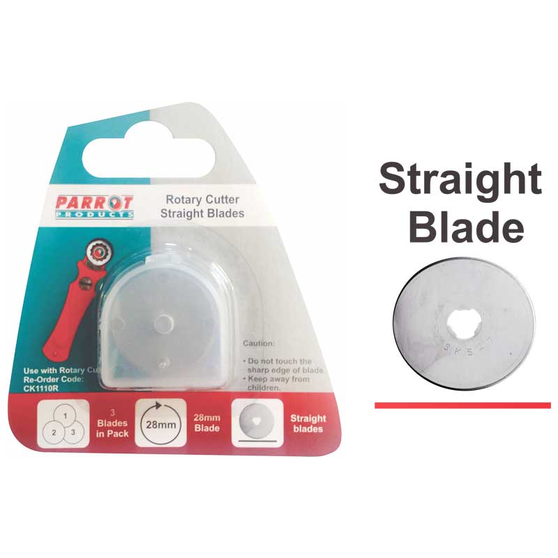 Craft Knife Rotary Blades 28mm Straight