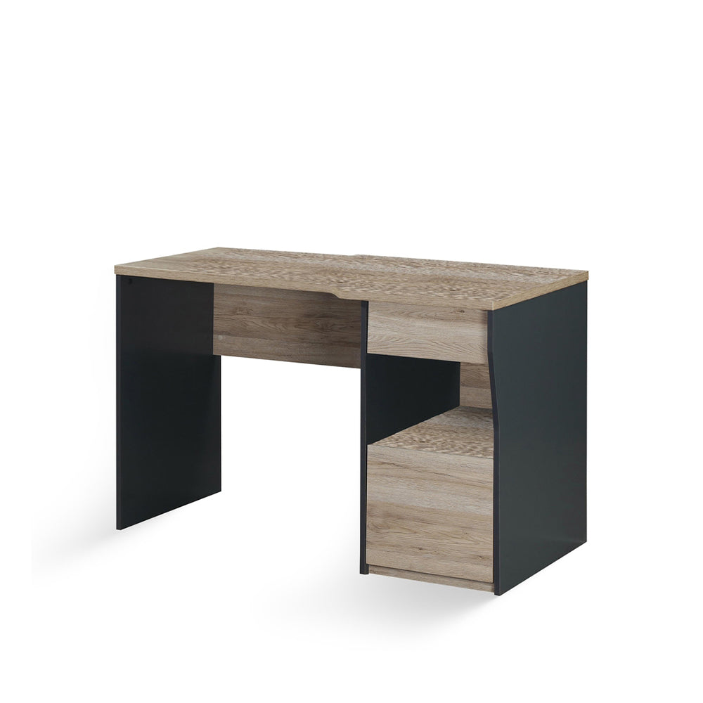 Colorado Computer study desk - S/oak & DG