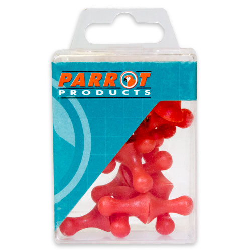Magnets Map Pins 25 Box Red 16mm
