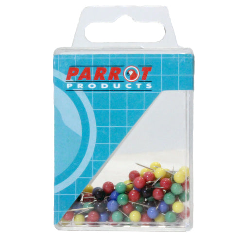 Map Pins Boxed 100 Assorted