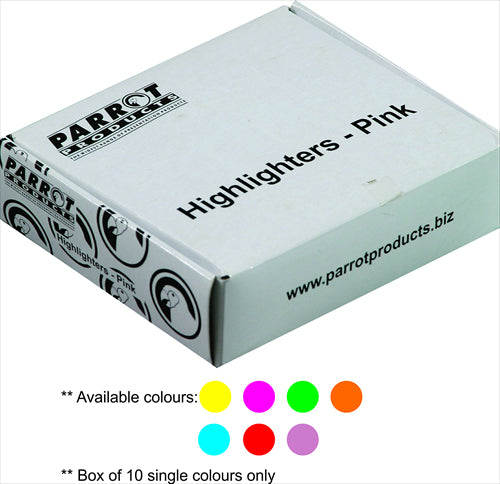 Marker Highlighter Box 10 Yellow