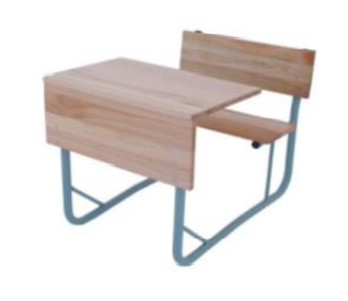 Combo Desk & Chair Primary School Single Saligna (5 units)