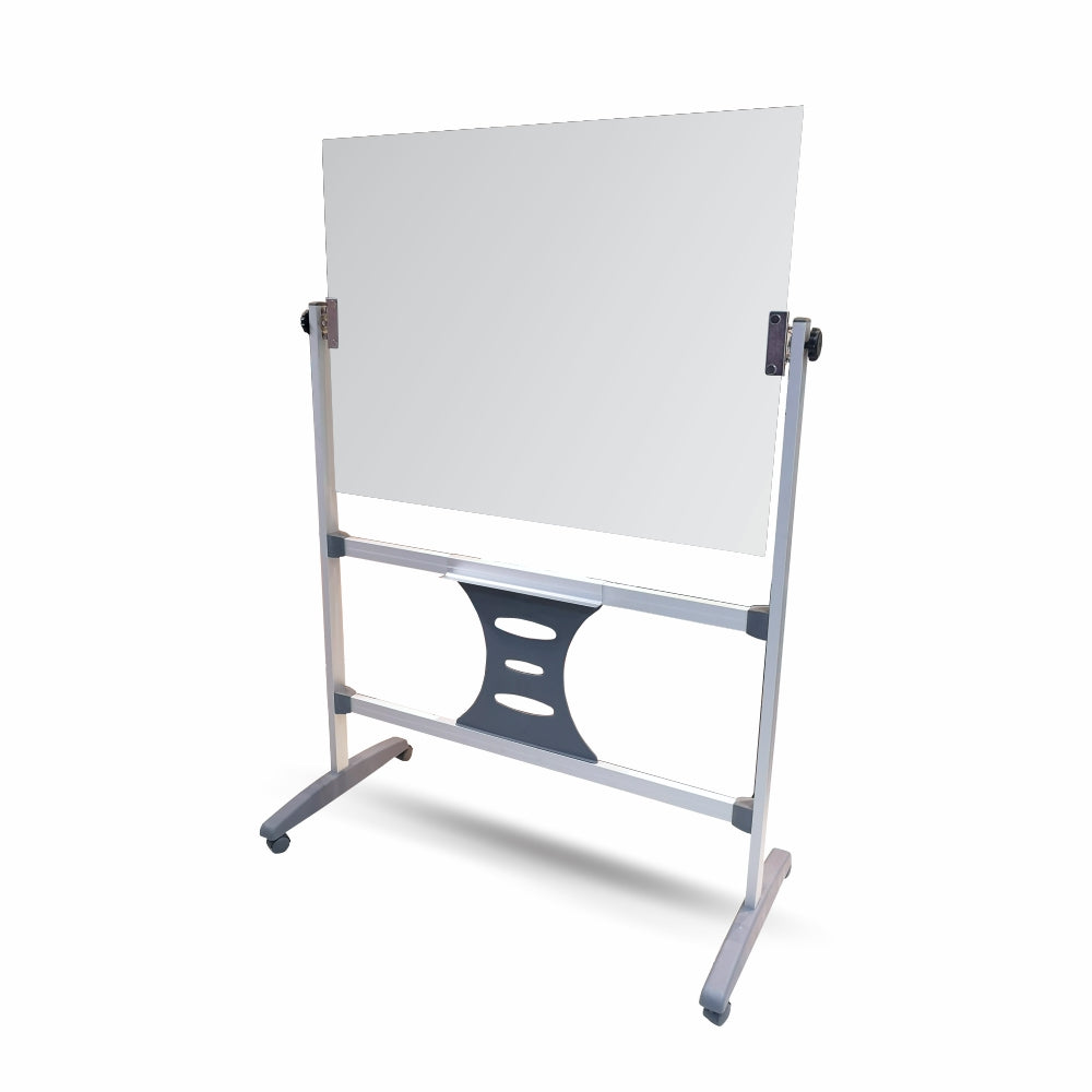 Revolving Glass Whiteboard Magnetic 1200 x 900mm