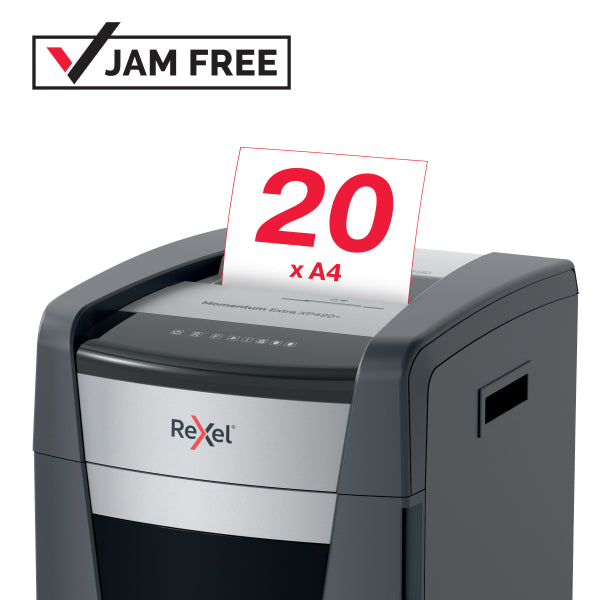 Rexel Momentum Extra XP420+ Cross Cut Shredder