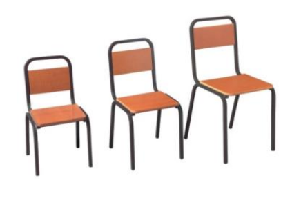 Student Chair MDF Seat (5 Units) - Higher Primary 400mm