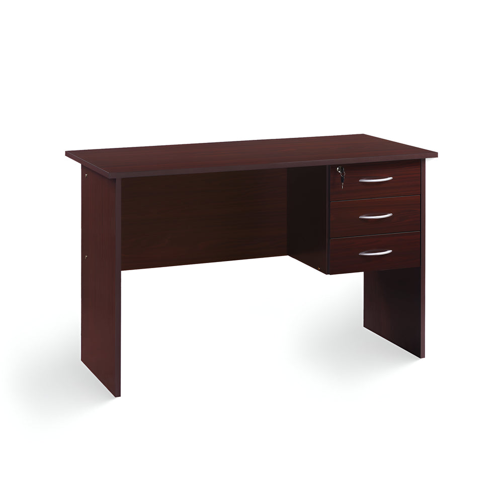 Solitude 1200 Workdesk + 2 drawers Espresso