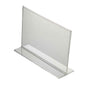 Acrylic Menu Holder Double Sided A6 Landscape