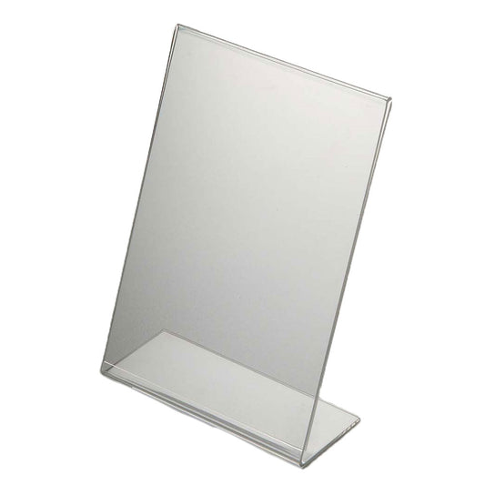 Acrylic Menu Holder Single Sided A4 Portrait