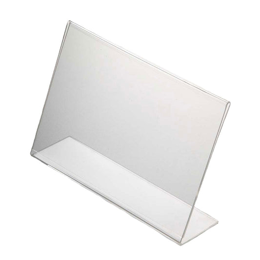 Acrylic Menu Holder Single Sided A6 Landscape