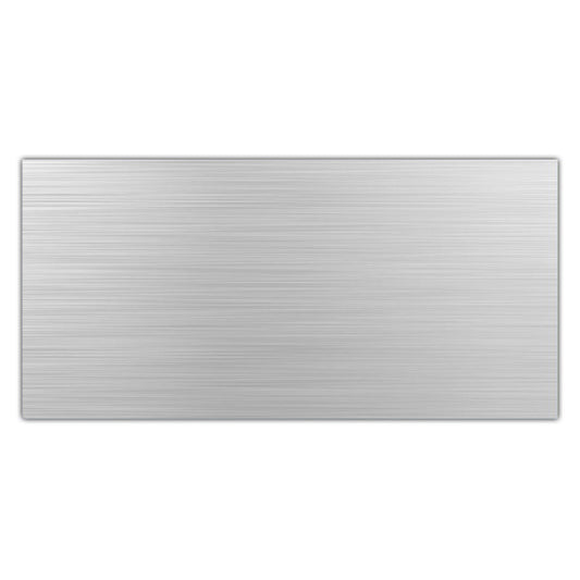 Aluminium Composite Panel 2440x 1220x 3mm Brushed Aluminium
