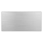 Aluminium Composite Panel 2440x 1220x 3mm Brushed Aluminium