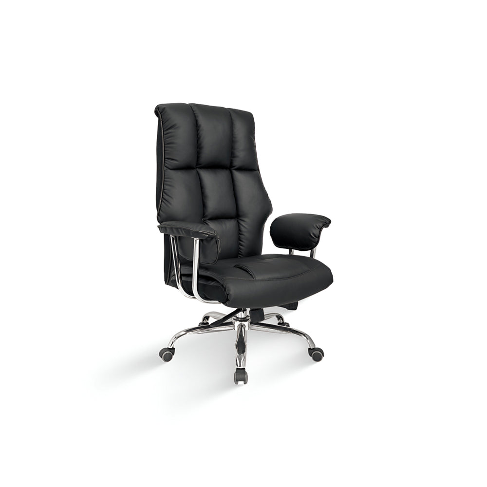 Edison High Back Chair - Black