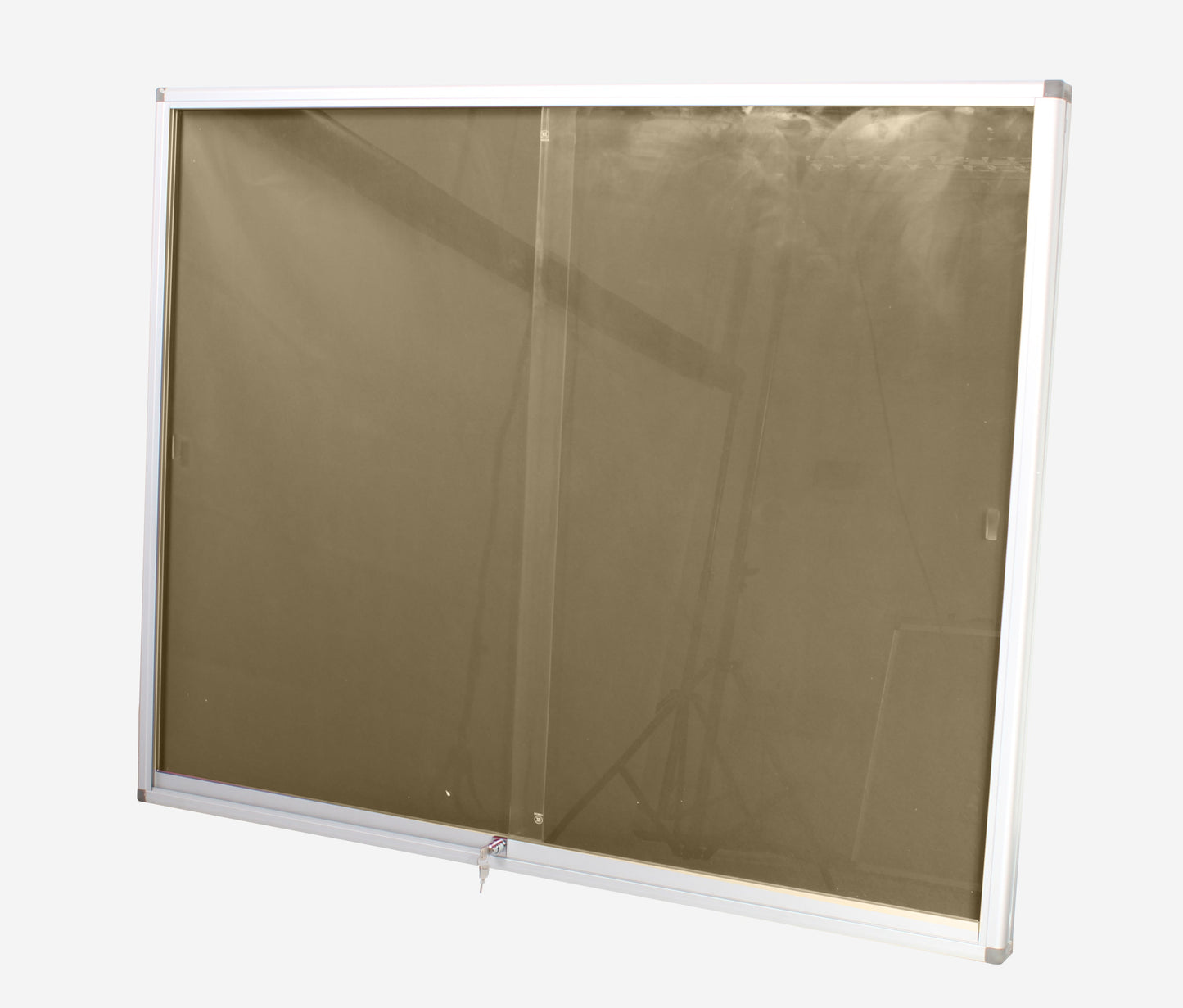Lockable Pinning Board Display Case 1200 x 900mm