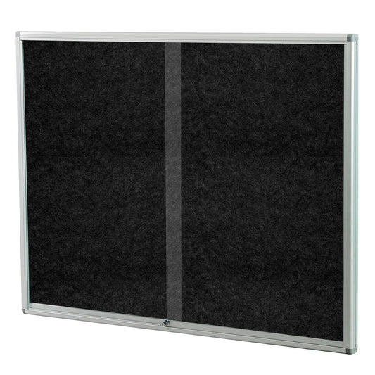 Lockable Pinning Board Display Case 1200 x 900mm