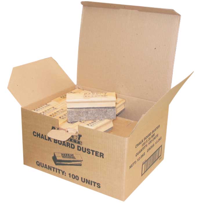 Duster Wood Chalk Board 150 35mm Boxed 100 Grey