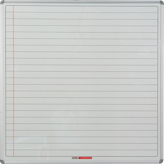 Edu Board Side Panel 1220x1220mm Magnetic White Lines