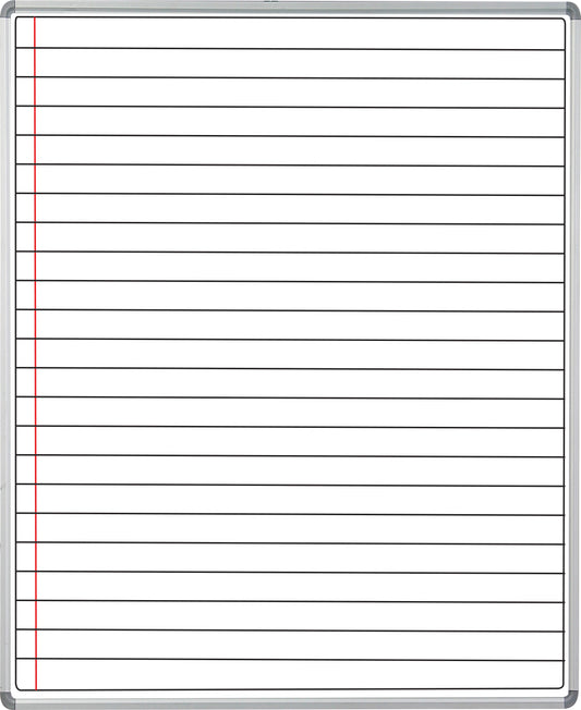 Edu Board Side Panel 1220x920mm Magnetic White Lines