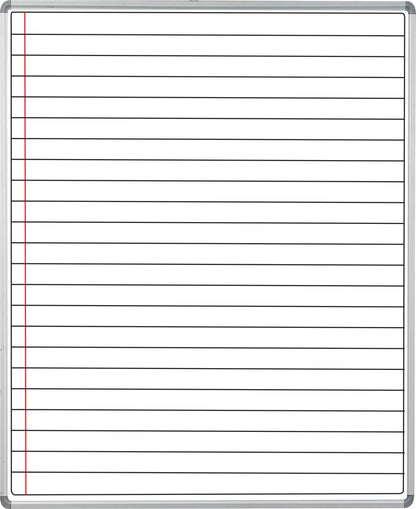 Edu Board Side Panel 1220x920mm Magnetic White Lines