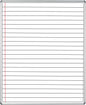 Edu Board Side Panel 1220x920mm Magnetic White Lines