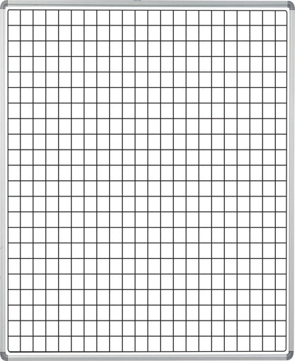 Edu Board Side Panel 1220x920mm Magnetic White Blocks
