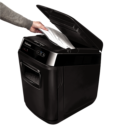 Fellowes AutoMax 200C Cross-Cut 200 Sheet Shredder P4