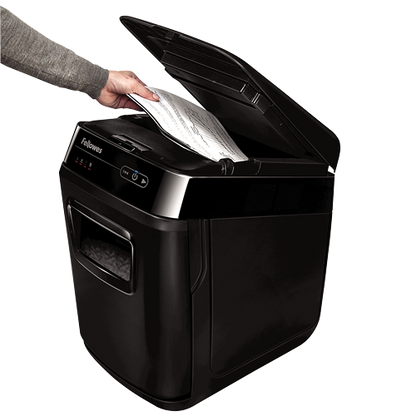 Fellowes AutoMax 200C Cross-Cut 200 Sheet Shredder P4