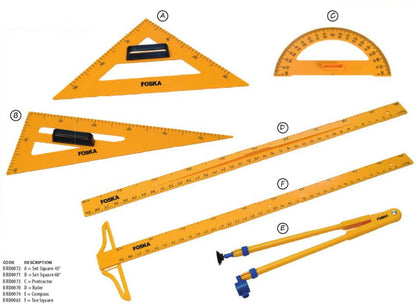 Whiteboard Ruler 1 meter