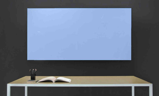 Floating Magnetic Glassboard Various Colours 2000 x 900mm