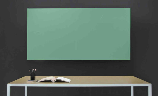 Floating Magnetic Glassboard Various Colours 900 x 600mm