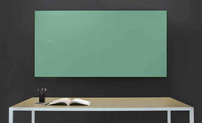 Floating Magnetic Glassboard Various Colours 1600 x 900mm