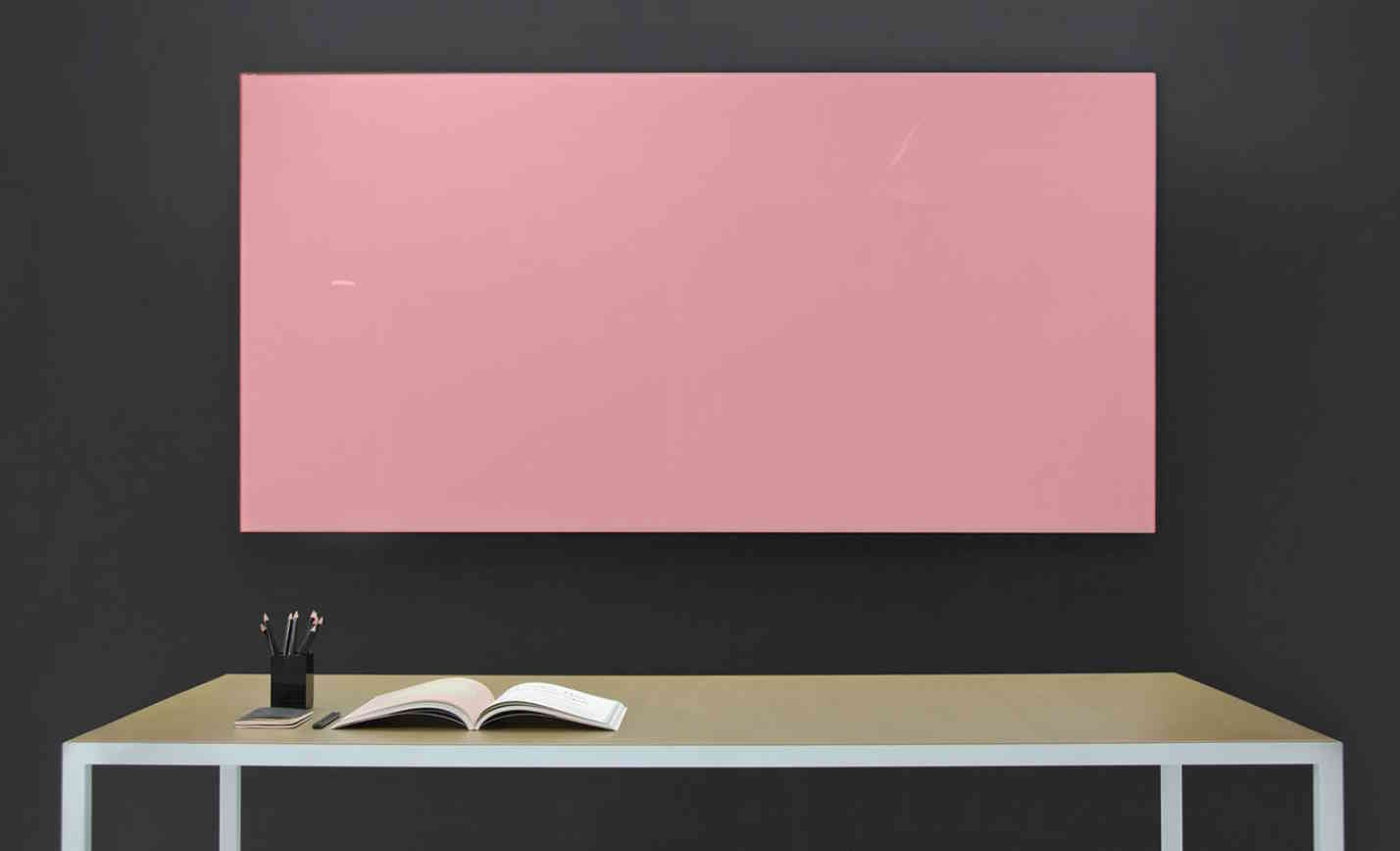 Floating Magnetic Glassboard Various Colours 1600 x 900mm