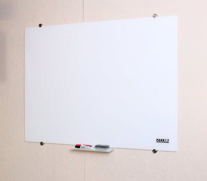 Glass Whiteboard Magnetic 1800 x 1200mm