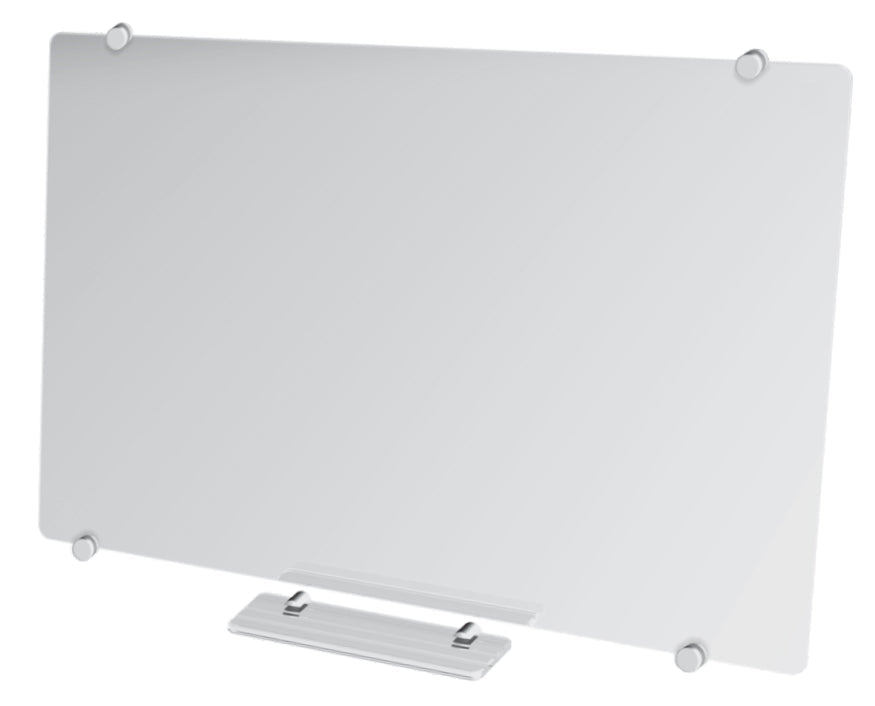 Glass Whiteboard Non-Magnetic 1800 x 1200mm