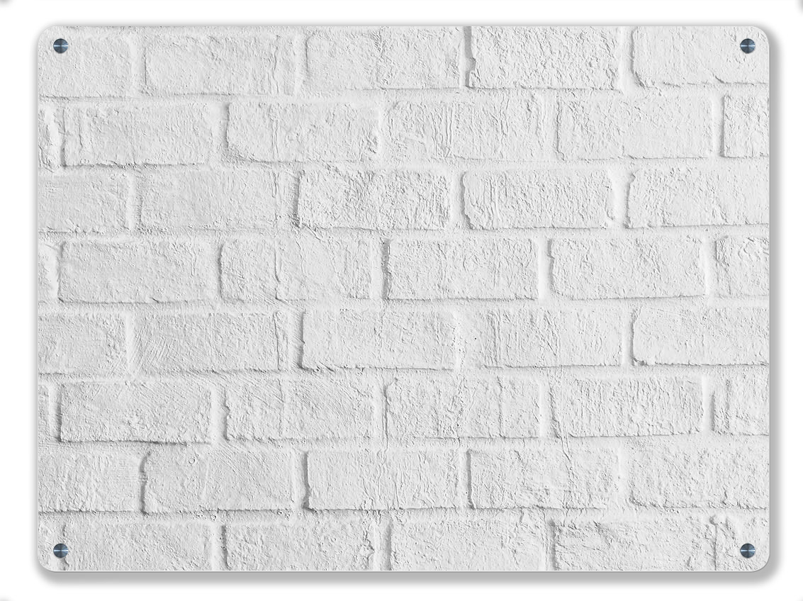 Custom Printed Glass Whiteboard Non-Magnetic