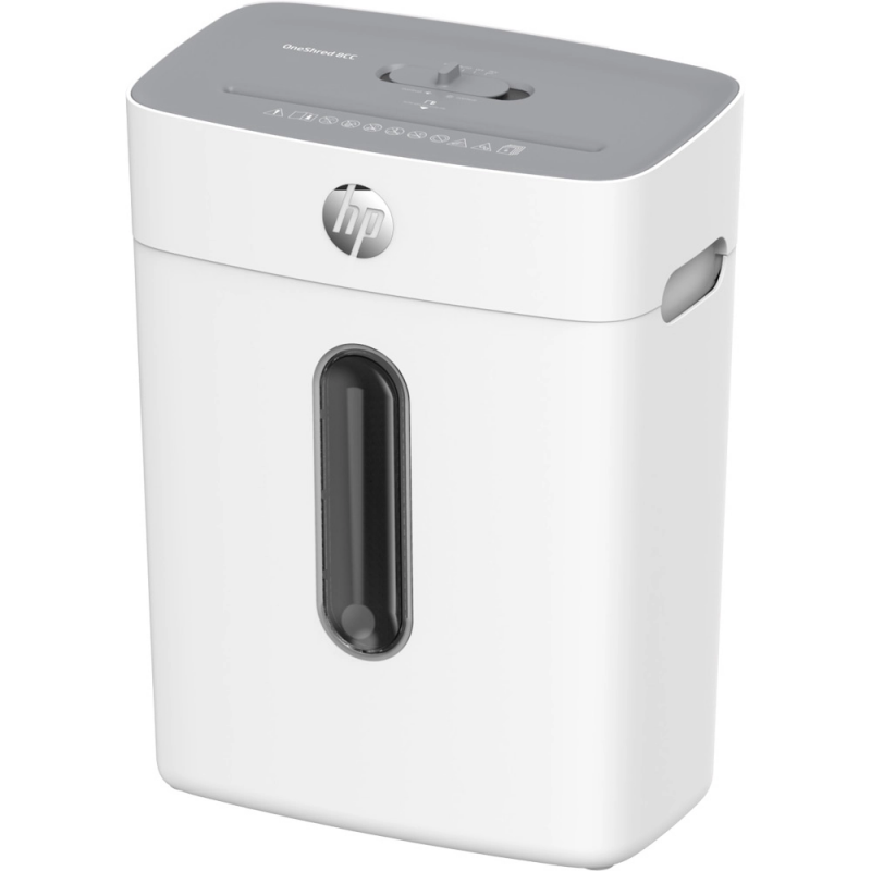 HP OneShred 8CC 8 Sheets Cross-Cut P4 Paper Shredder