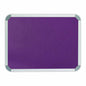 Felt Info Board Aluminium Frame 900x900mm