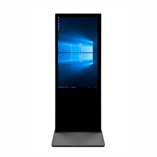 Touch LED - 43 Inch Touch Standing Kiosk (Black)
