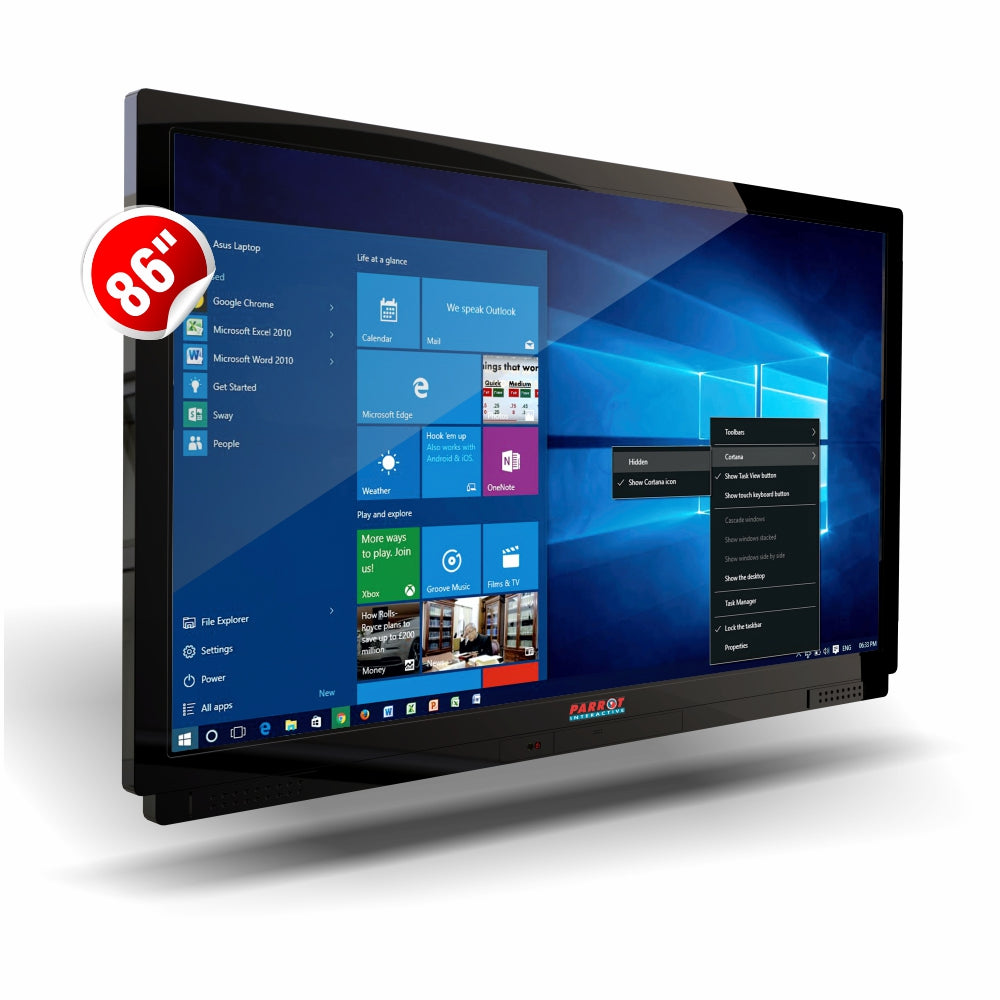 Complete 86 inch Interactive LED Solution