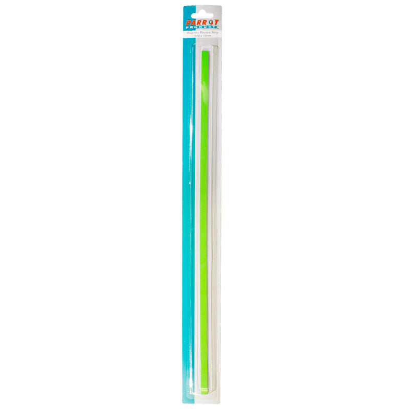Magnetic Flexible Strips 1000 15mm Green