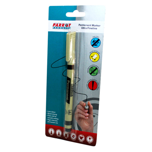 Marker Permanent Ultra Fineline Carded Black