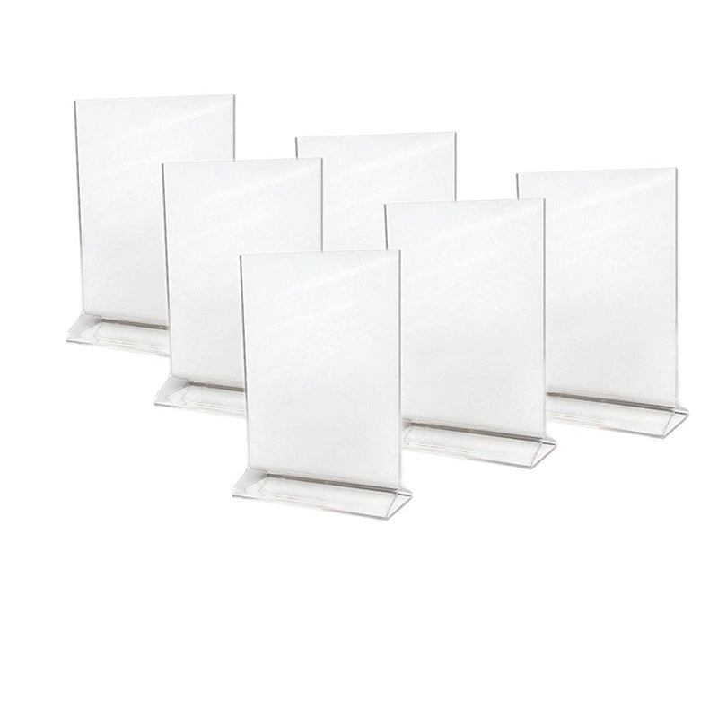 Acrylic Menu Holder Double Sided A4 Portrait