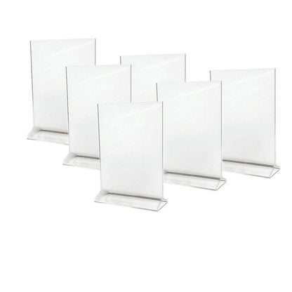 Acrylic Menu Holder Double Sided A4 Portrait