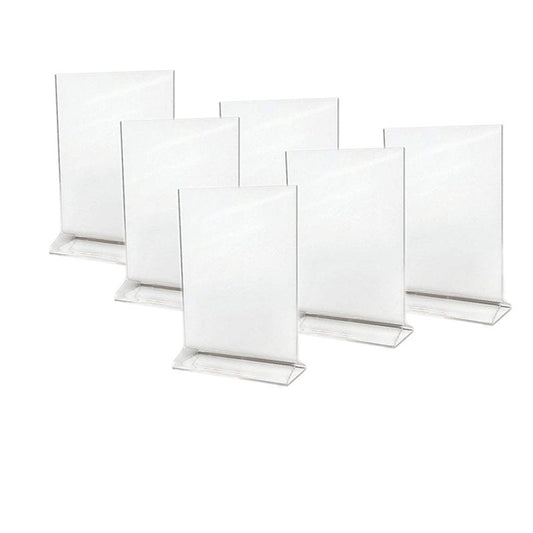 Acrylic Menu Holder Double Sided A4 Portrait