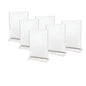 Acrylic Menu Holder Double Sided A4 Portrait