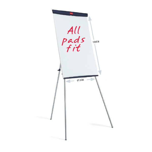 Nobo Classic Non-Magnetic Tripod Flipchart Easel