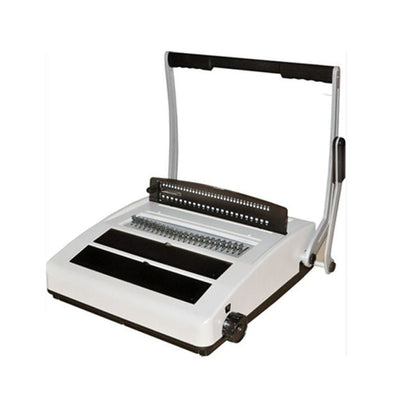 Office Web Wire Binding Machine 2:1 and 3:1 Pitch up to 250 Pages