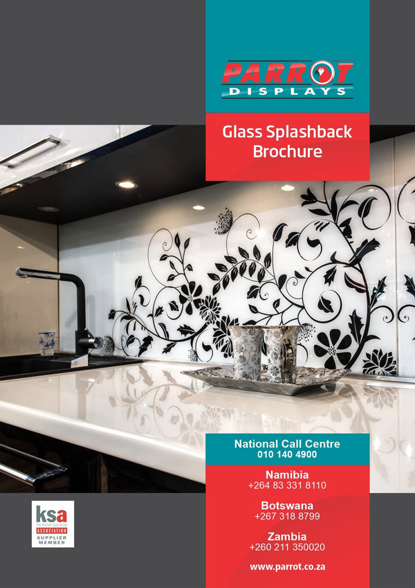 Parrot Catalogue Glass Splashback Brochure – Office Web