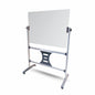 Revolving Glass Whiteboard Magnetic 1200 x 900mm