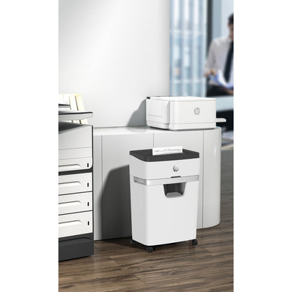 HP OneShred 18CC 18 Sheets Cross-Cut P4 Paper Shredder
